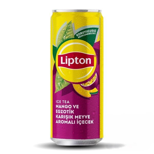 Lipton Ice Tea Mango & Egzotik Karışık Meyve 330 Ml